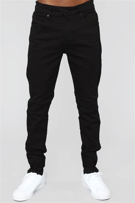 fashion nova black jeans mens